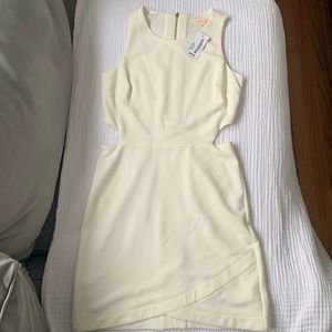 White Cutout Dress by Eight Sixty - Size M - NWT
